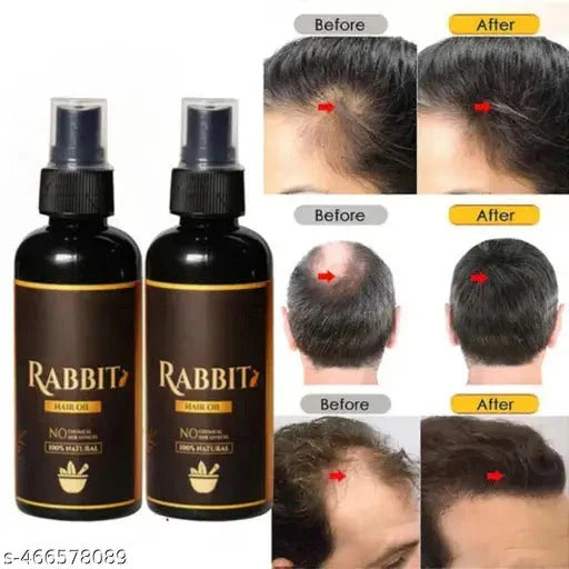 Rabit Herbal Hair Oil - 100% Effective!